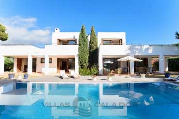 villa with gated pool in Majorca