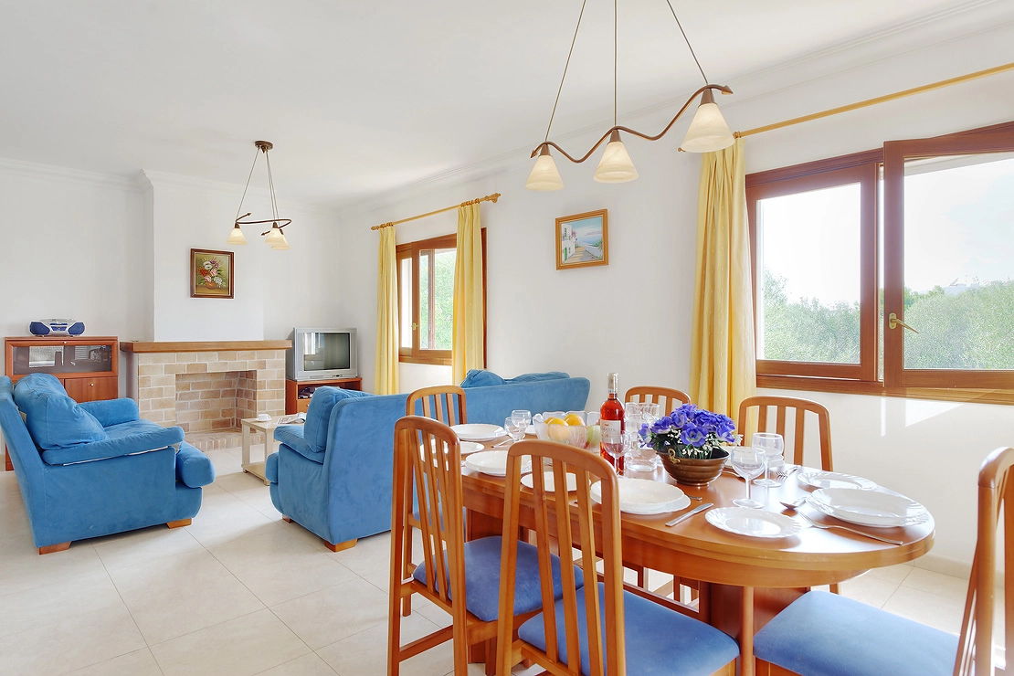 villa pinta 5 dormitorios, Cala D´Or, Mallorca